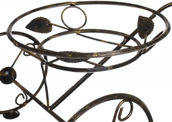 Підставка для квітів Велосипед 1 56х32x48 см коричневий 