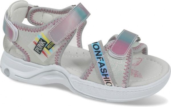 Сандалии для девочки ТОМ.М р.34 серый 9085С 