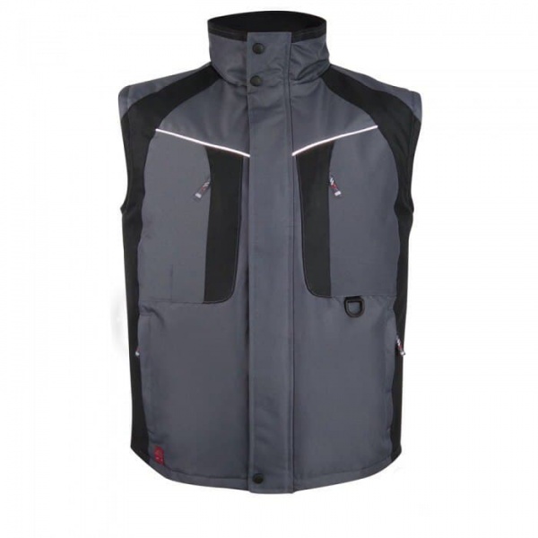 Жилет рабочий ArtMaster Art-Top р. XL серо-черный