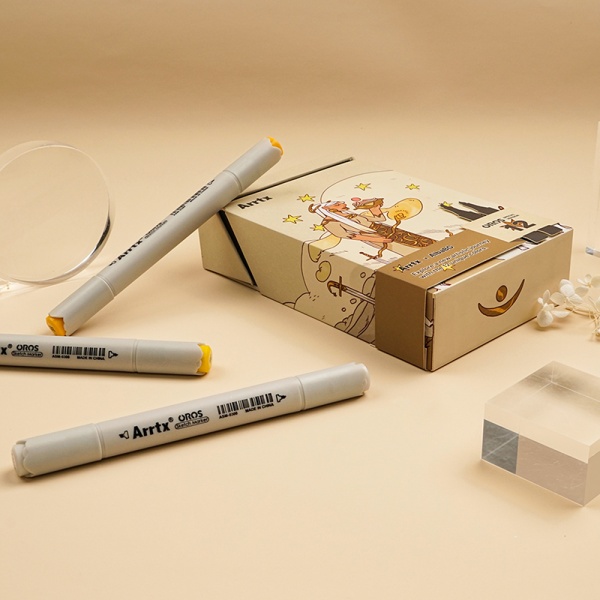 Набір маркерів Arrtx Oros ASM-03-ACS1-01 12 кольорів LC302611 