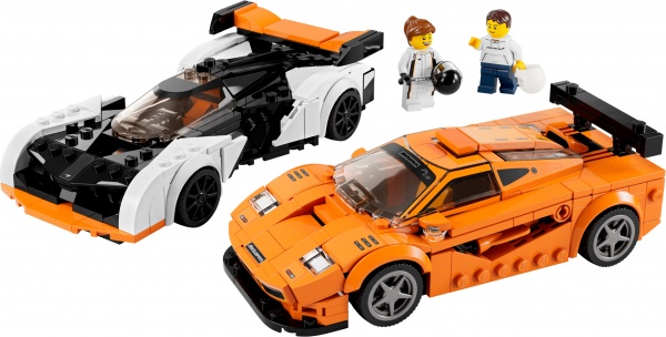Конструктор LEGO Speed Champions McLaren Solus GT і McLaren F1 LM 76918