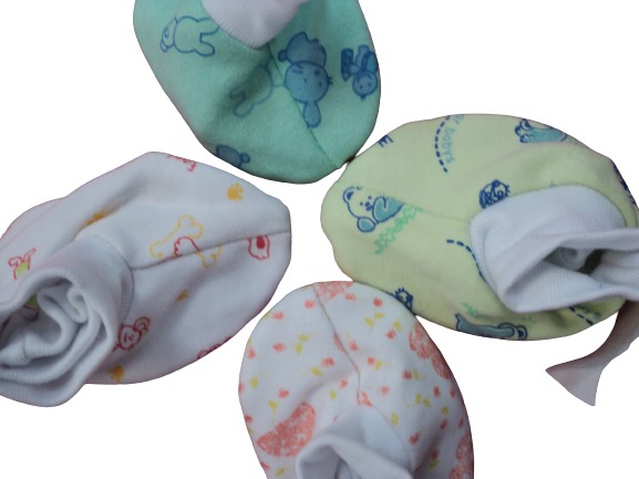 Пинетки детские Моя планета mix 56 см белый с рисунком 