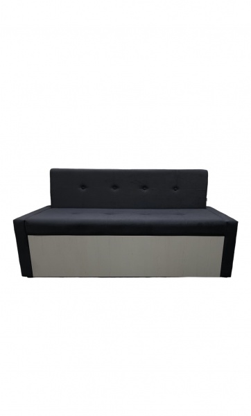 Диван кухонный Титан 1560х645/1170х820 мм дуб крафт белый / синий 