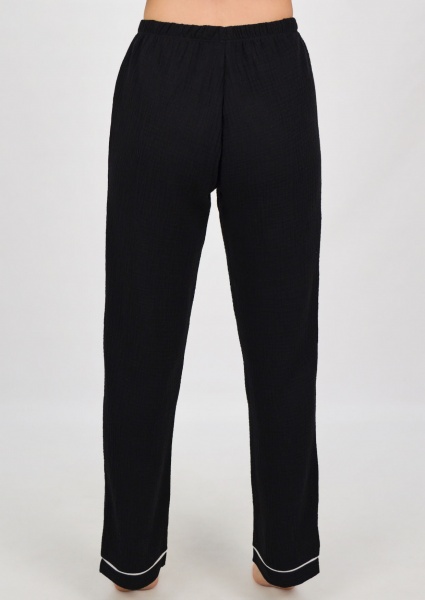 Штани Roksana Muslin №1425 р. 46 чорний