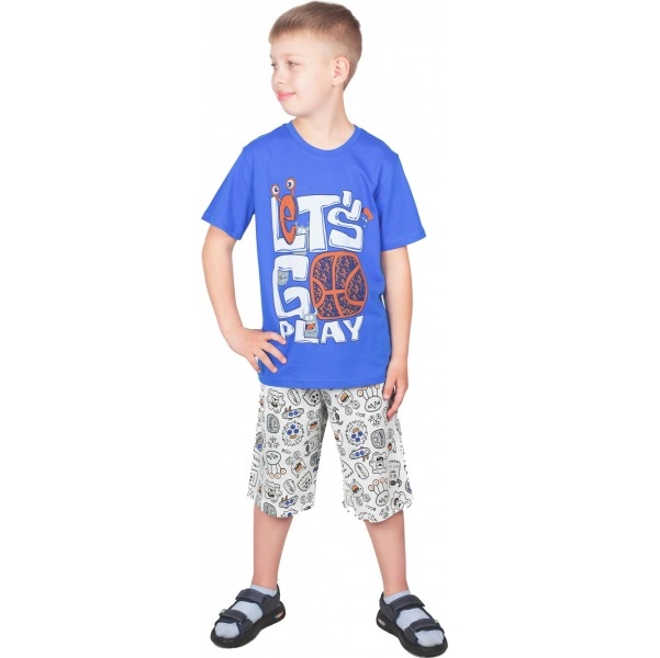 Комплект для хлопчиків Roksana р.110–116 синій №0014/12036 