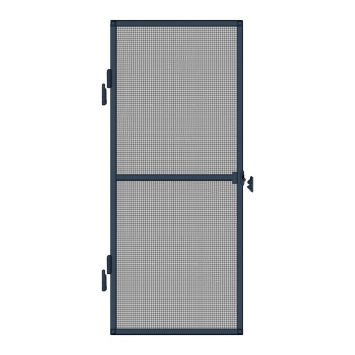 Сетка антимоскитная на двери каркасная MVM HDS-1000 Graphite 2200х1000 мм графит — фото 1