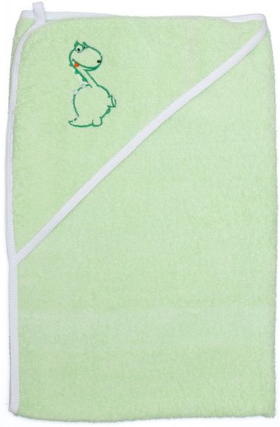 Рушник Homeline куточок з вишивкою 90x90 см фісташковий