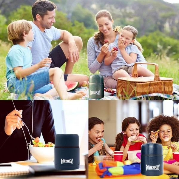 Термос 500 мл синий 9003 PowerPlay