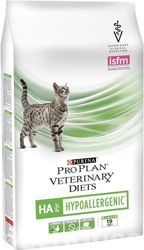 Корм для котів з харчовими алергіями Pro Plan Veterinary Diets HA Hypoallergenic 1,3 кг