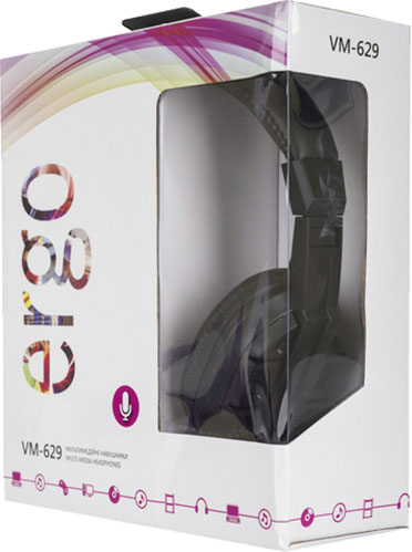 Гарнітура Ergo VM-629 black 