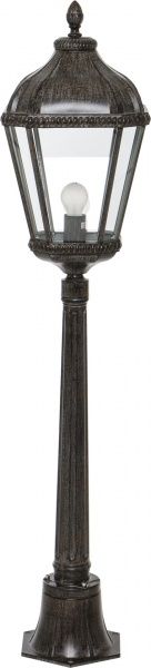 Фонарный столб WunderLicht E27 100 Вт IP44 старая бронза 1871-61 