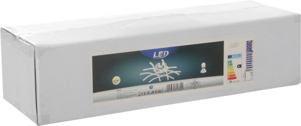 Люстра светодиодная Globo LED Sahara 6x5 Вт хром 67816 