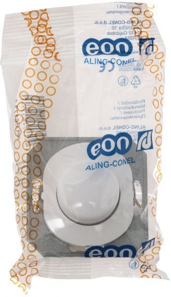 Светорегулятор Aling-Conel EON с однополюсным выключателем 200Вт IP20 белый E6173.0