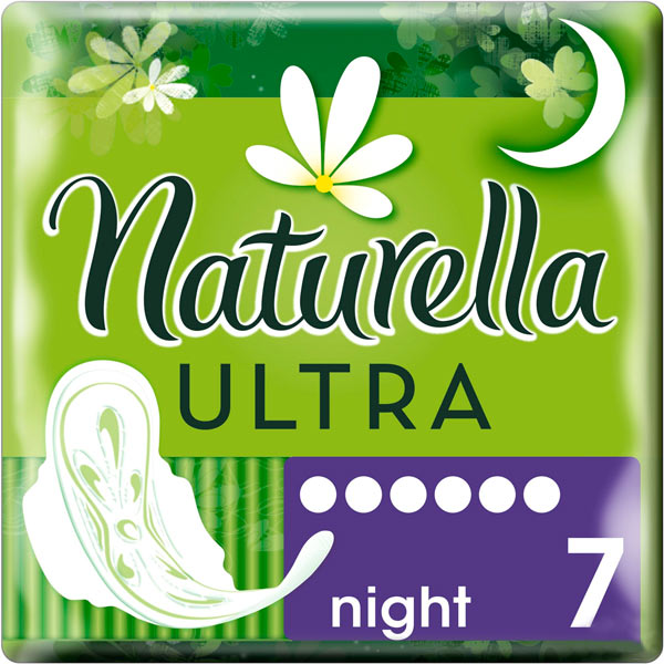 Гігієнічні прокладки Naturella Ultra Night Single 7 шт