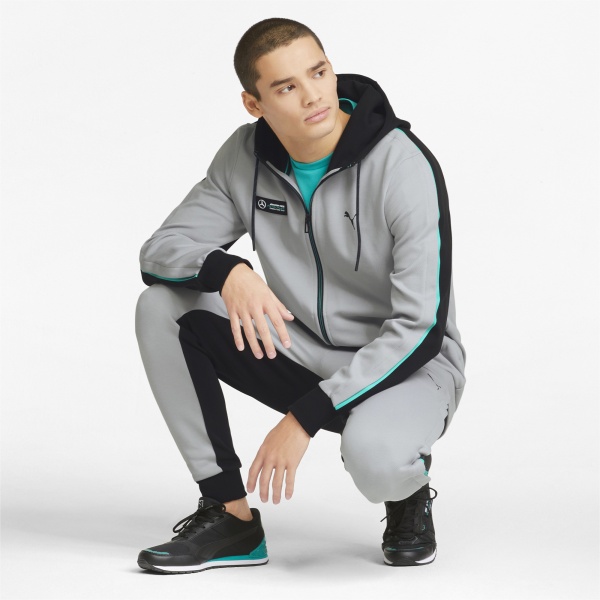Джемпер Puma MAPF1 Hooded Sweat Jacket 53360702 р. S сірий