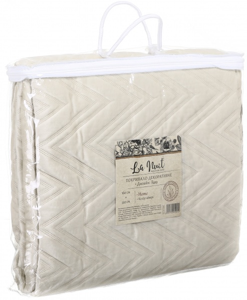 Покривало Faro 160x220 см La Nuit айворі 