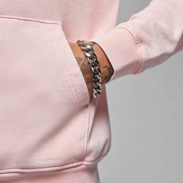 Джемпер Nike M J ESS STMT WASH FLC PO DR3087-610 р. M рожевий