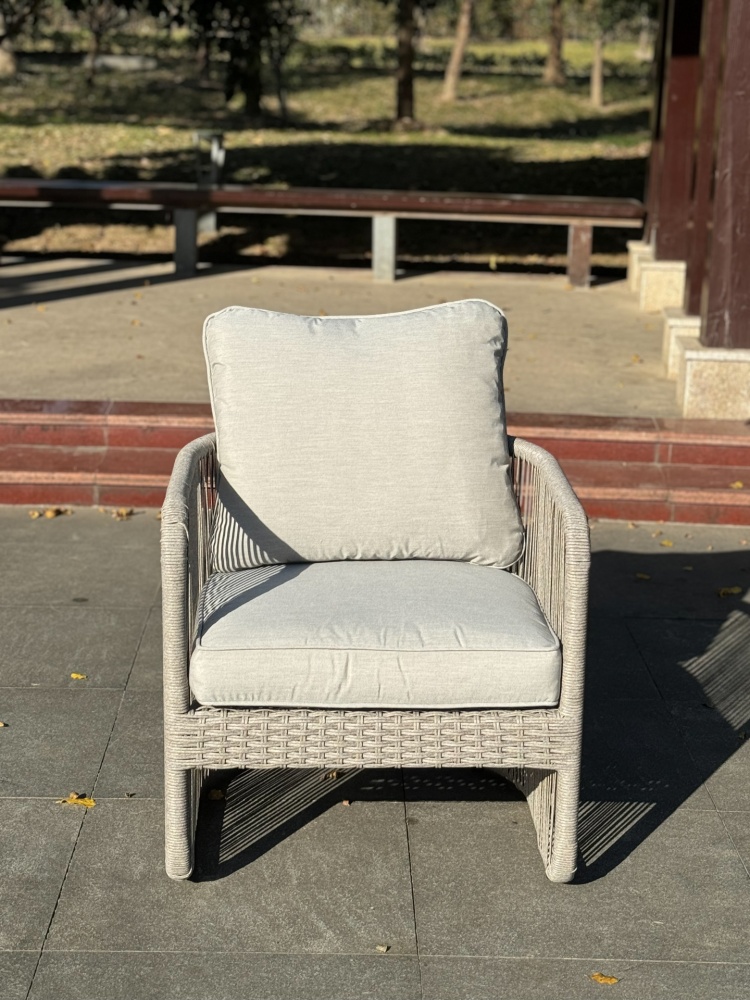 Комплект мебели Bella Vita из искусственного ротанга Мальта светло-бежевый