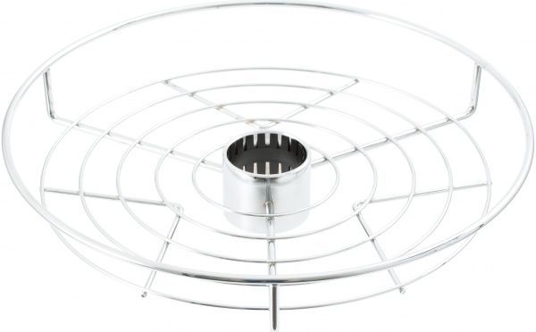 Полиця центральна d350 мм хром