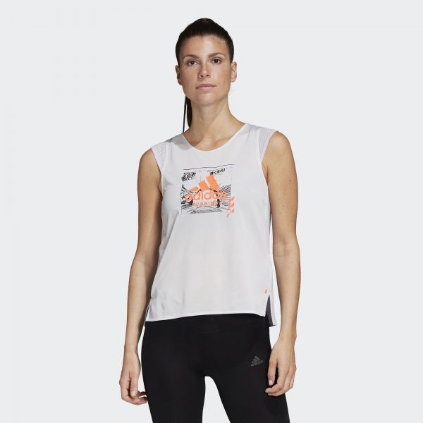 Футболка Adidas DECODE TANK W FK1075 S сірий