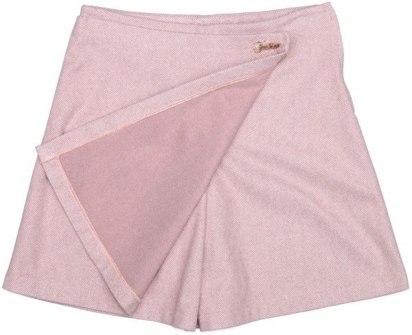 Спідниця-шорти Sasha р.152 бежевий із рожевим 4572 