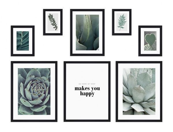 Набор галерейный Art Poster AP8-004 листья SvitArt 