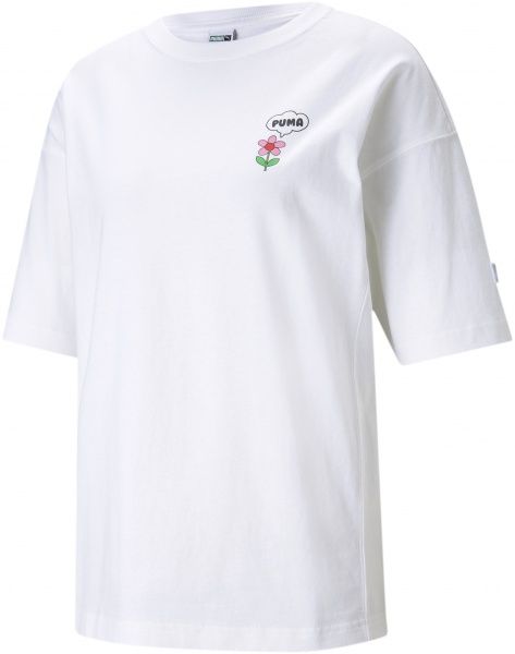 Футболка Puma Downtown Graphic Tee 53024402 M білий