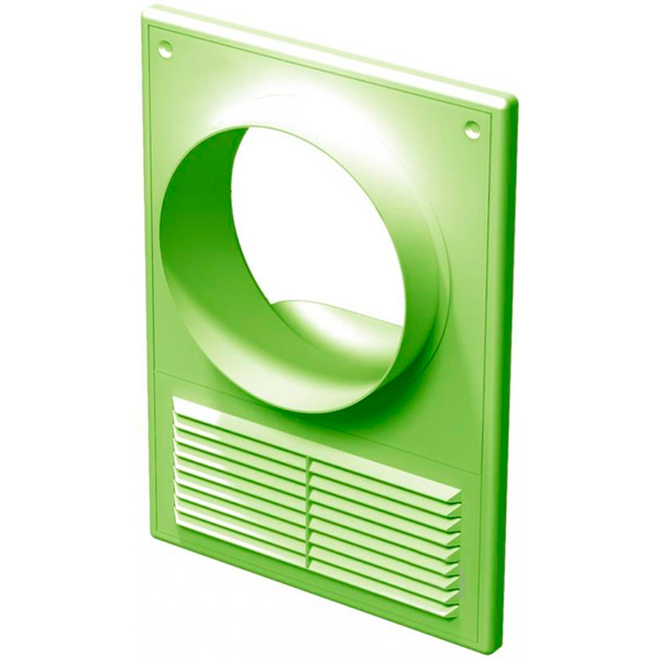 Решітка Домовент ДВ 100Кс пластик салатовий 