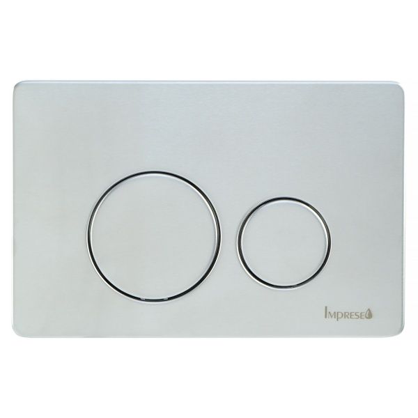 Панель смыва Imprese i7111SS из нержавеющей стали, хром сатин