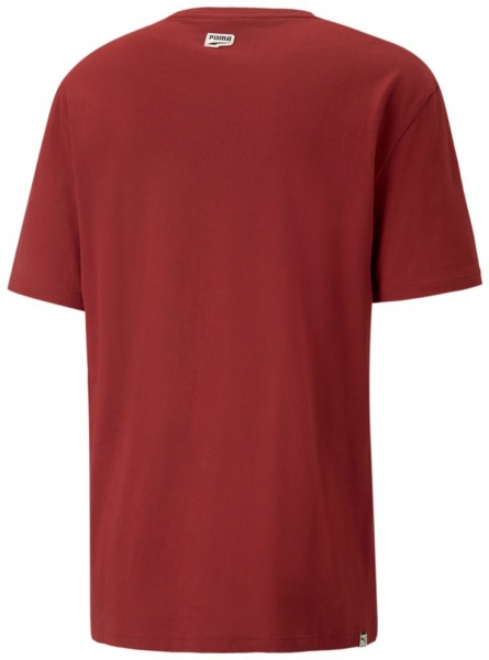 Футболка Puma Downtown Graphic Tee 53159622 р.M червоний