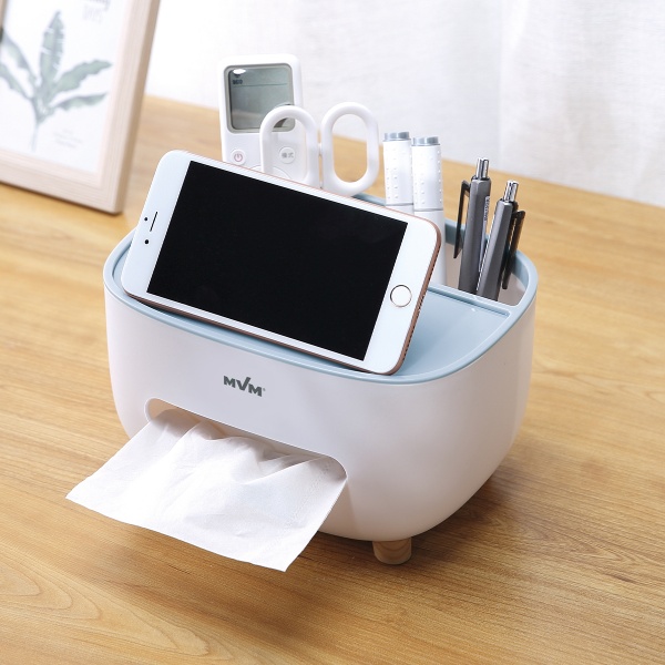 Органайзер полипропиленовый MVM FH-19 WHITE/BLUE 120x210x160 мм