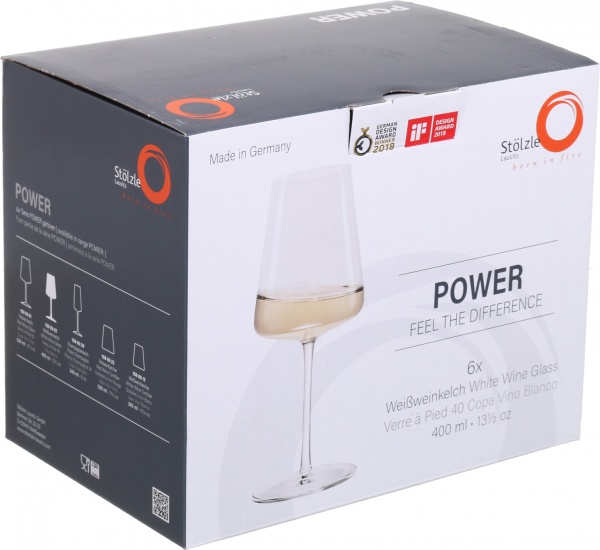 Набор бокалов для вина Power 400 мл 6 шт. Stoelzle 
