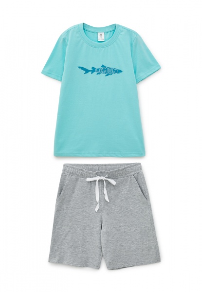 Комплект для хлопчиків Роза р.128 м'ятний 210222 