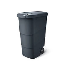 Бак для сміття з кришкою WHEELER 110 л сірий NBWB110