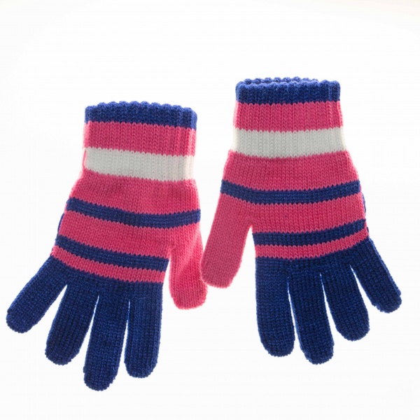 Перчатки Margot Bis Anja р.15 сине-серый 