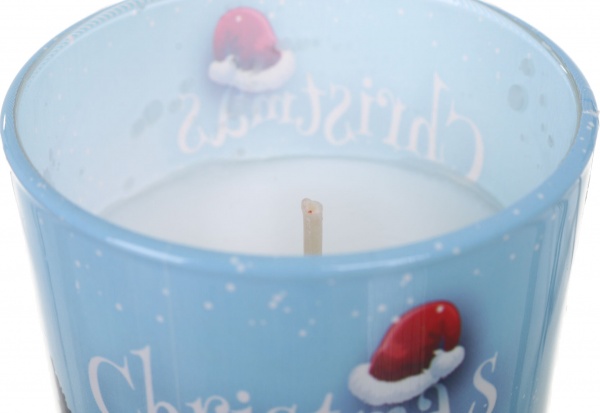 Свеча в стакане Admit ароматическая Verona Christmas Santa 1340 