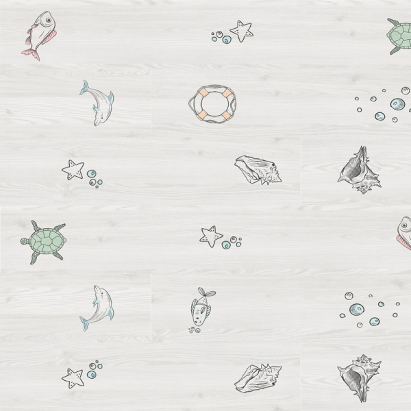 Ламинат YILDIZ Entegre Kids V4 fisher 32/АС4 8 мм 