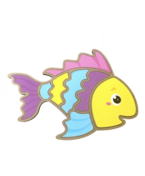 Пазл-мозаїка Apli Krapli Складанка Рибка СК-12