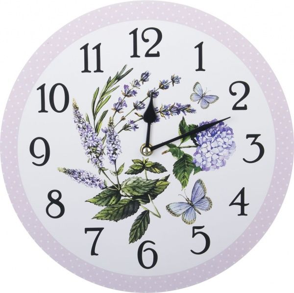 Часы настенные Ботаника 2 30 см