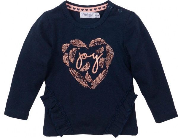 Футболка для дівчаток Dirkje р.104 синій D36275-35 