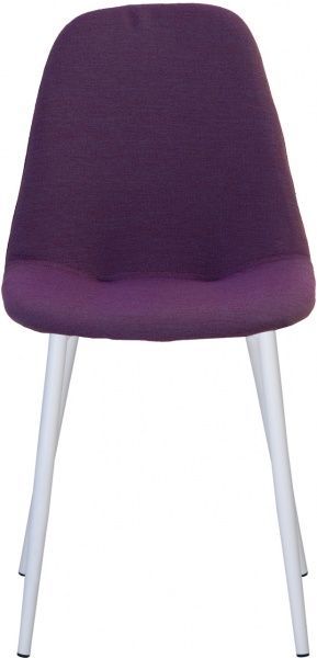 Стул обеденный Nowy Styl FABBI FX WHITE (BOX-2) GD-59 белый/фиолетовый