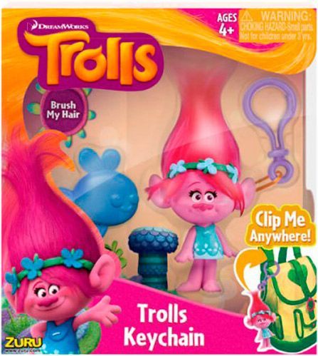 Іграшка з кліпсою Zuru Тролі Poppy 6201A 