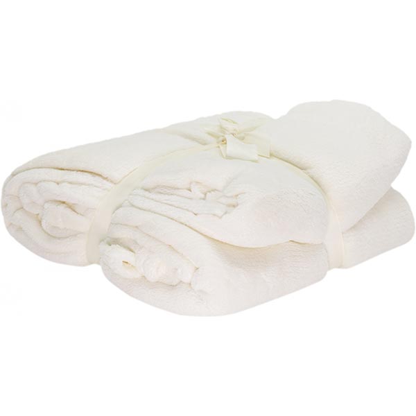 Плед мікрофібра Underprice Glory білий 160x200 см