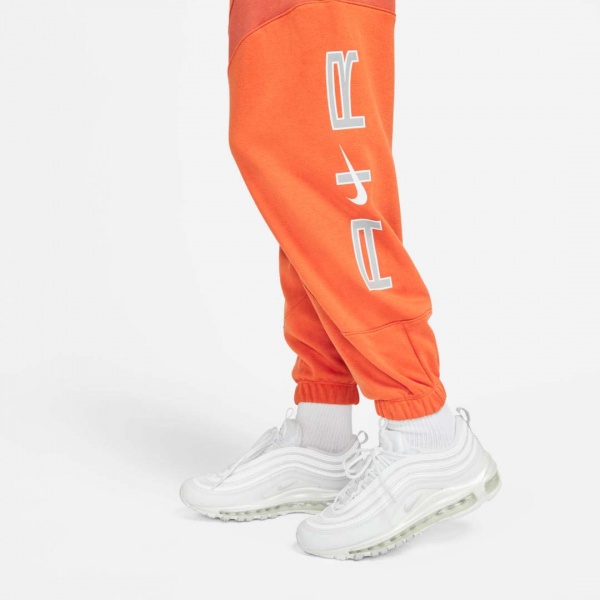 Штани Nike W NSW AIR FLC MR JGGR DD5419-816 р. XS помаранчевий