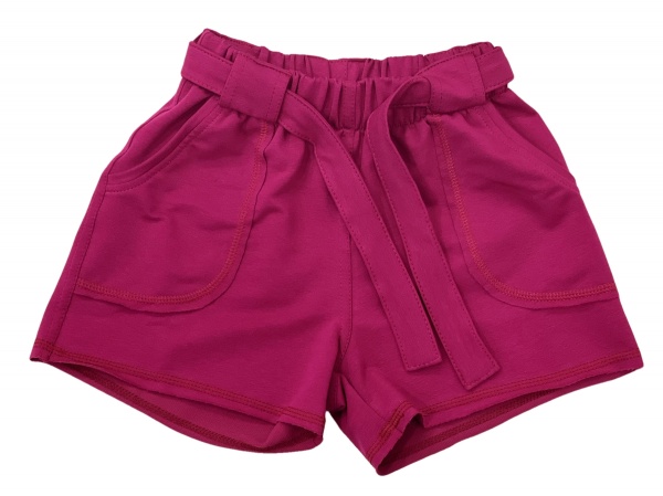 Шорти для дівчаток JOIKS р.134 малиновий SH-01 