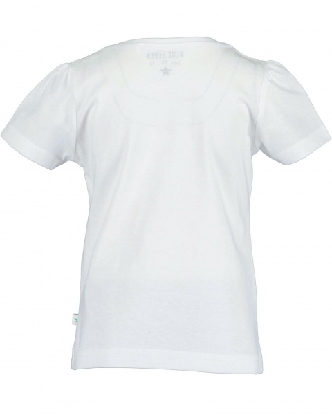 Футболка для девочек Blue Seven р.98 белый 702227 X_001_р.98 