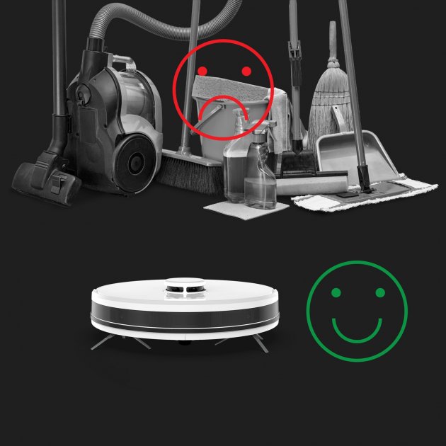 Робот-пылесос AENO RC2S white