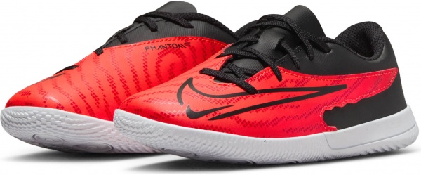 Футзальная обувь Nike JR PHANTOM GX CLUB IC PS FJ7001-600 р.27 красный