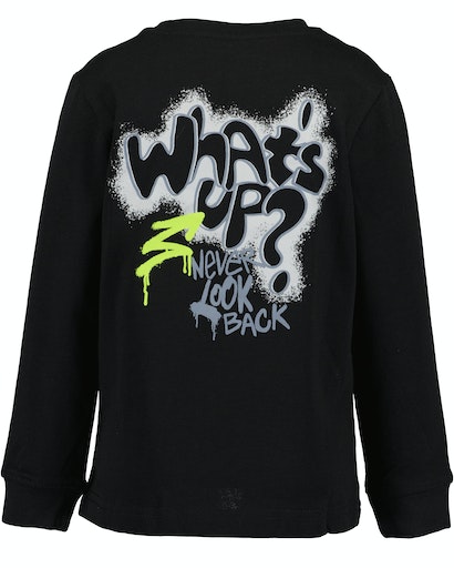 Реглан для мальчика Blue Seven трикотажный р.110 черный 850725 X* 