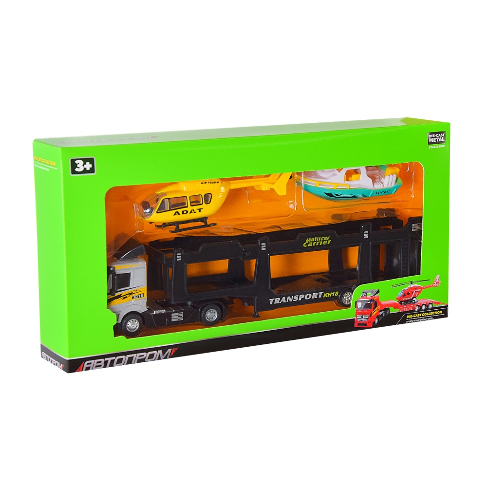 Автотранспортер Автопром 1:43 AP7507